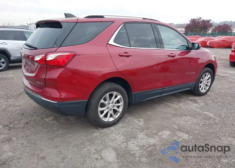 2018 Chevrolet Equinox Lt из США, поврежденный, VIN 3GNAXSEV5JL103636